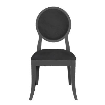 克瑞斯餐椅/木纹黑