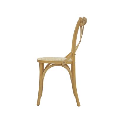 榉木背叉椅